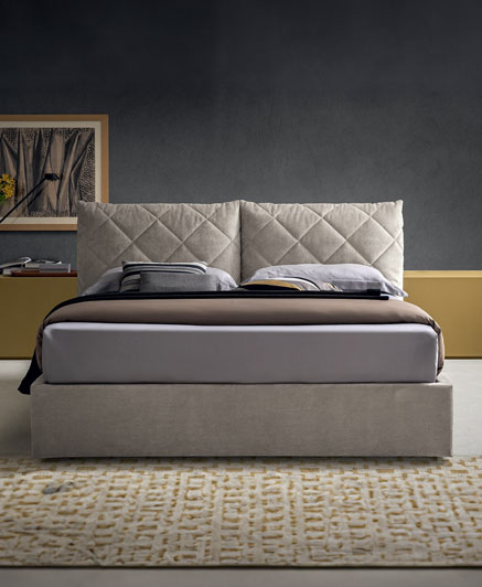 ALLEN BED IN 120 X 200 MATTRESS SIZE- 143 X 233 X 103H 180 X 200 - 203 X 233 X 103H CAT SUPPER