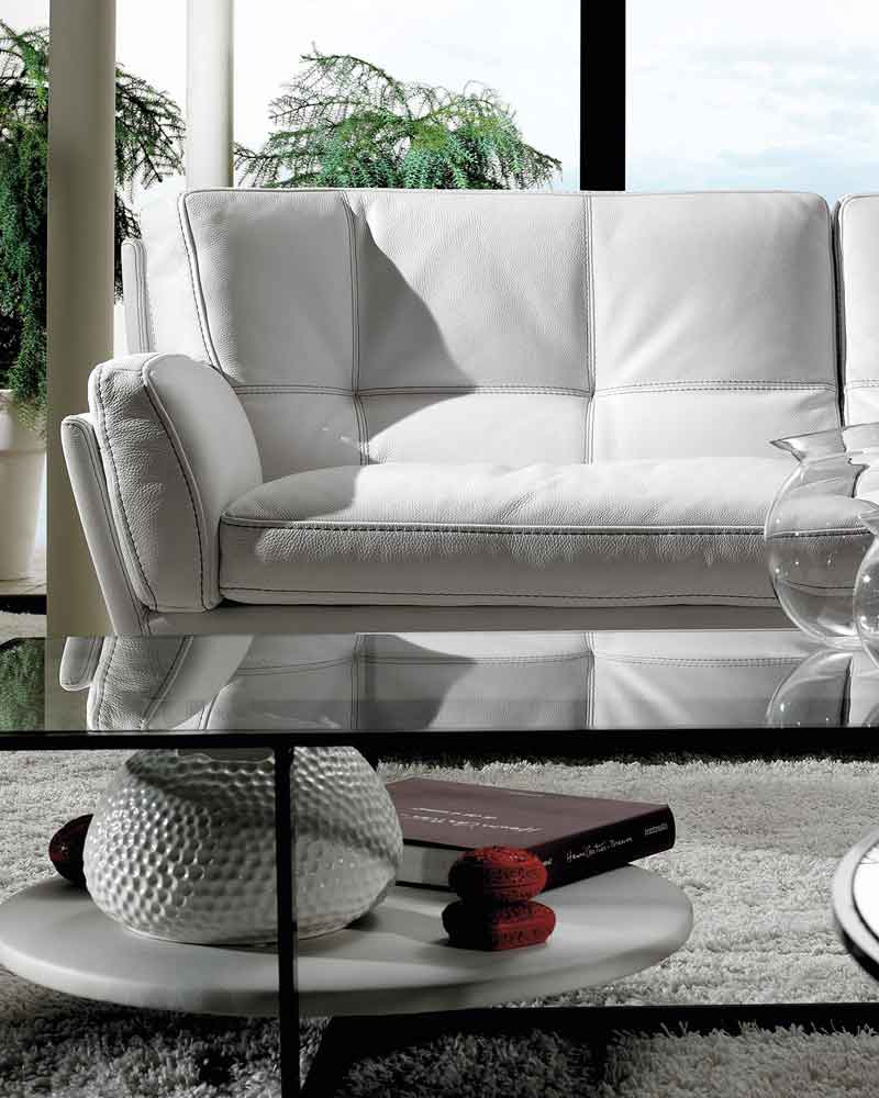 white leather bed, comfy white leather sofa close up view, simple white leather white sofa,